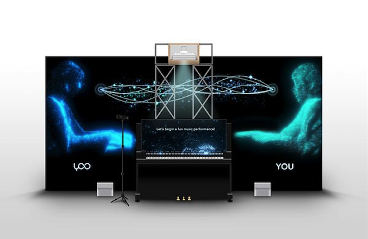 人生就是搏联手博报堂i-Studio展出实验性人工智能音乐装置“与YOO合奏”