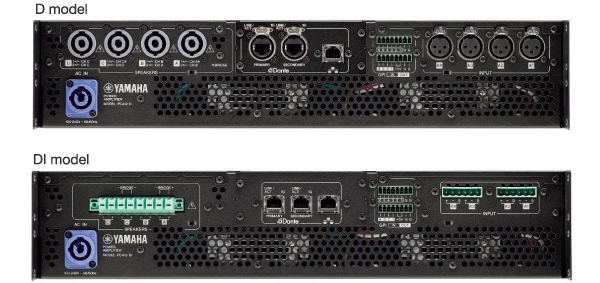 新型网络功放PC系列D/DI型号：通过集成强大的矩阵功能和Dante连接方式，提供高灵活性和可扩展性