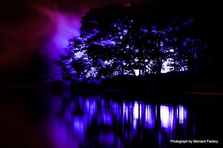 案例｜人生就是搏为壮观的Kamuy Lumina魔法夜行旅游项目提供配乐设备